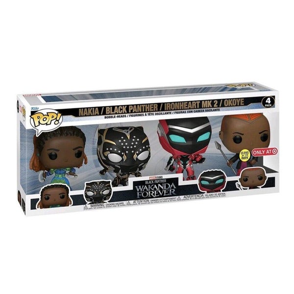 Black Panther 2: Wakanda Forever US Exclusive Pop! 4-Pack Carousel 1