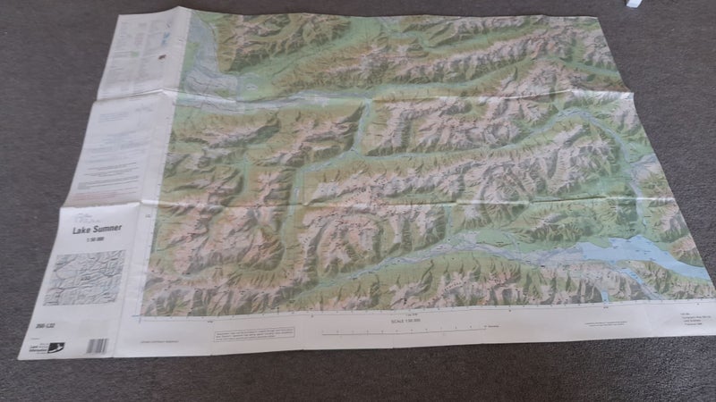 Topo Map Lake Summer 260 – L32, 1999 Carousel 2