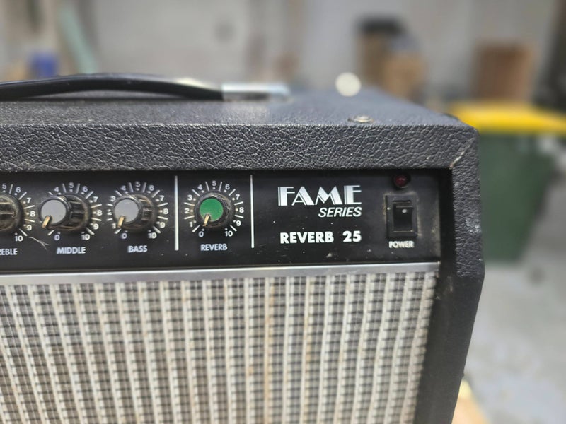 Legendary 1980s ROSS Reverb 25 Fame Series Guitar Amp62960723158019111