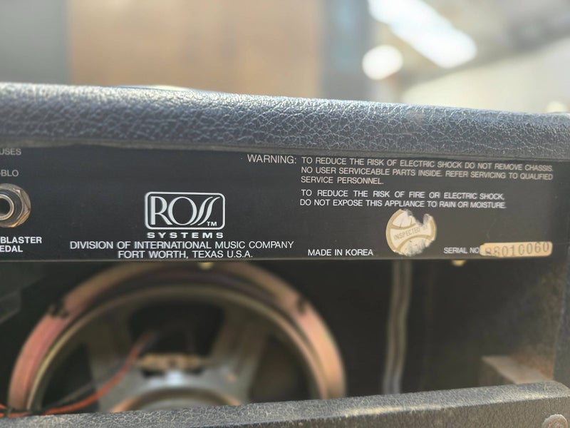 Legendary 1980s ROSS Reverb 25 Fame Series Guitar Amp62960723158019114