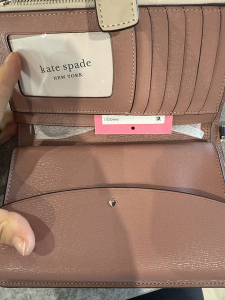 Kate Spade Womens Wallet Light Pink and Black62957611289090112
