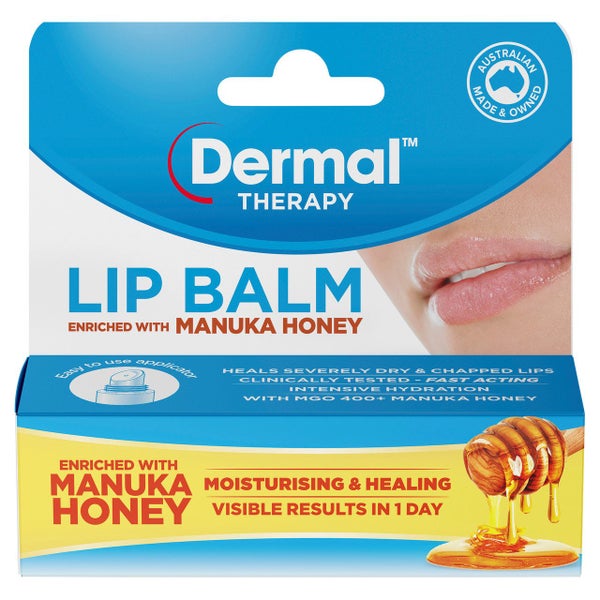 Dermal Therapy Lip Balm Enriched with Manuka Honey 10g Carousel 1