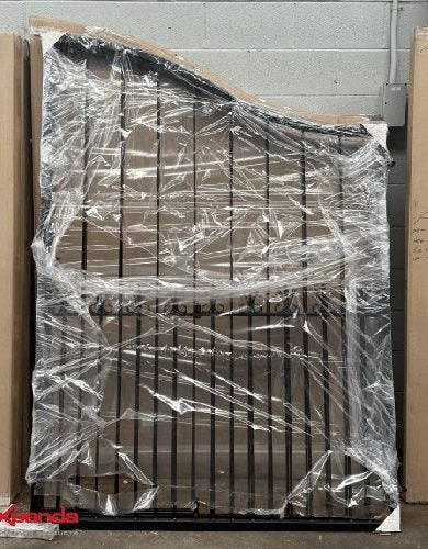 Steel Driveway Gate 3M x 2M with Pedestrian Door Shootbolt and Locks62967361467266112