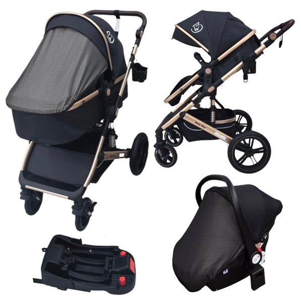 Preorder - Supra 3-in-1 Travel System - Stroller + Bassinet + Capsule Car Sea... Carousel 2