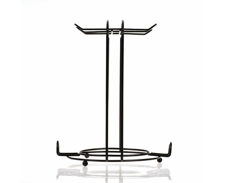 6 Cups Coffee Mug Holder Tree Stand Cup Hanging Rack Kitchen Tidy Storage Carousel 2