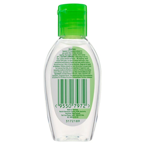 Dettol Healthy Touch Liquid Antibacterial Instant Hand Sanitiser 50mL Carousel 2