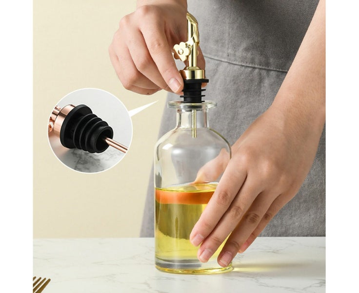 5Pcs Olive Oil Spout Dispenser Nozzle Leakproof Bottle Stopper Wine Pourer Ca Carousel 2