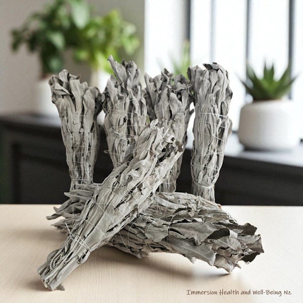 WHITE SAGE SMOKE WAND | Potent | Impressive | Organic | NZ Grown | Aromatic Carousel 3