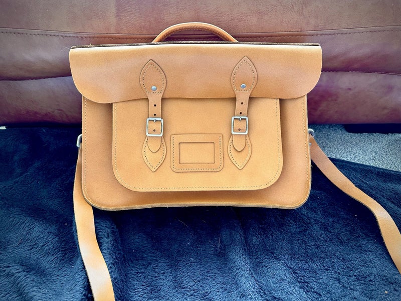 The Leather Satchel Company Classic Satchel 14 inch629585619182091122