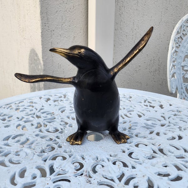 Bronze Penguin ornament62995405253635116