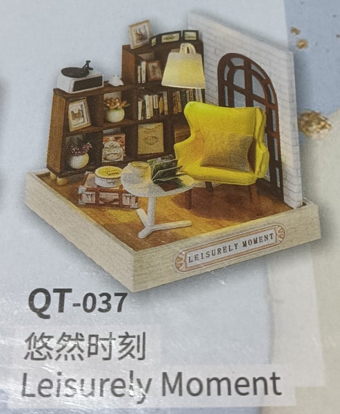 " 2 ROOM BOX MINITURE CRAFT KITS" Carousel 1