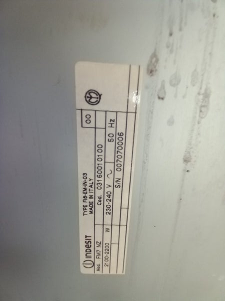INDESIT ELECTRIC OVEN Carousel 3