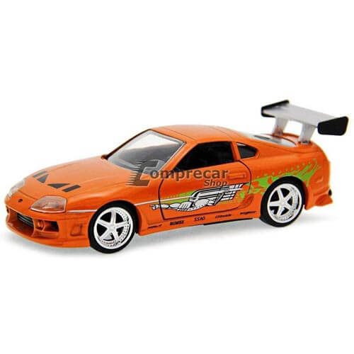 F&F 1995 Toyota Supra Orange 1:32 Scale Hollywood Ride Carousel 2