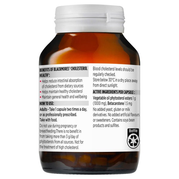 Blackmores Cholesterol Health 60 Capsules Carousel 2