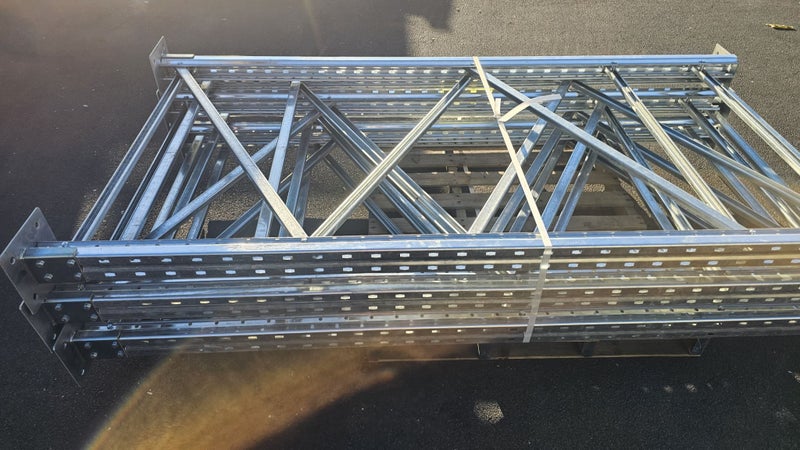 6x Used Dexion Racking Frames $1 reserve Carousel 1