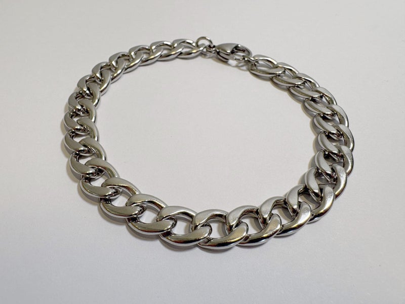 8mm Stainless Curb Chain Bracelet Carousel 2