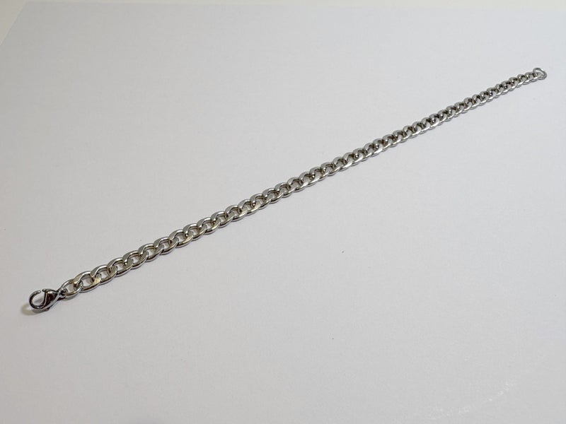 5mm Stainless Curb Chain Bracelet Carousel 1