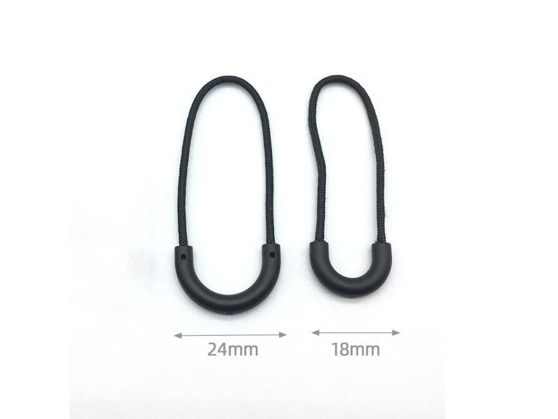 10pcs Plastic Zipper Pulls Cord Zip Puller Clip Durable Replacement Ends Lock Carousel 1