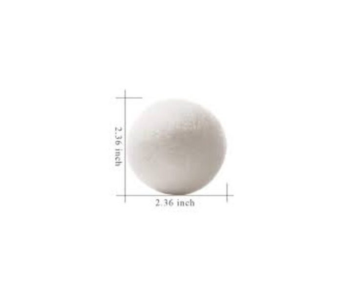 Laundry Ball 6Pcs 6Cm Wool Tumble Dryer Anti Static Balls Reusable Laundry Ac Carousel 7