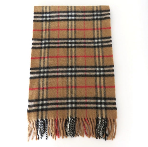 Burberry Archive Beige Check Lambswool Scarf Carousel 4