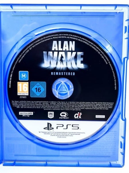 Alan Wake Remastered (PS5) *MINT COMPLETE* Carousel 3