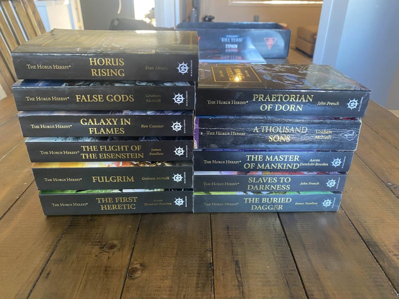 Horus Heresy Books x11 Carousel 2