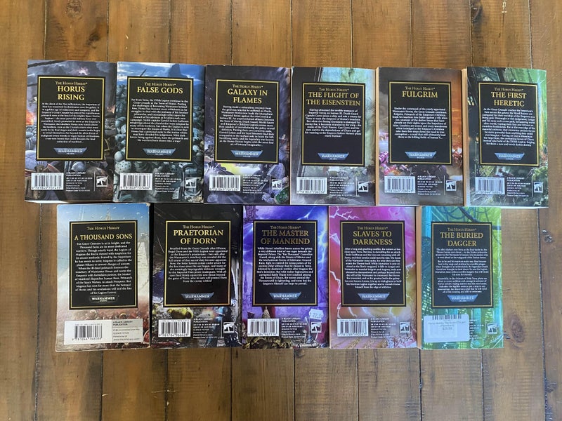 Horus Heresy Books x11 Carousel 3