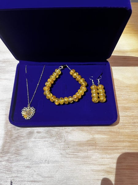 Stunning kauri gum jewelry combo Carousel 4