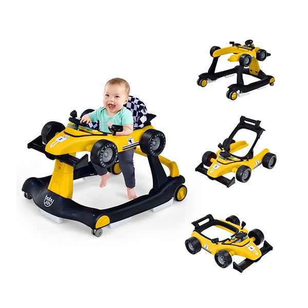 4In1 Foldable Activity Car Walker With Adjustable Height And Speed Carousel 1