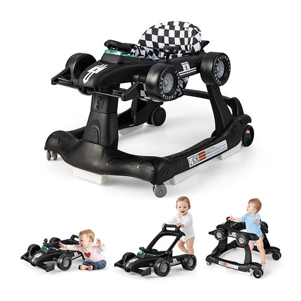4In1 Foldable Activity Car Walker With Adjustable Height And Speed Carousel 1