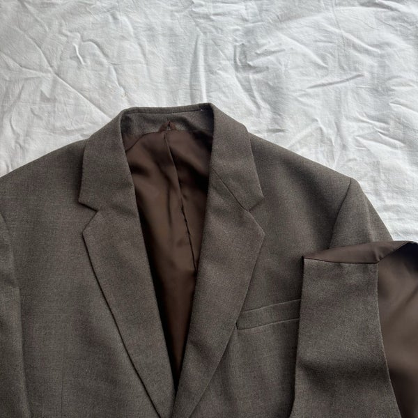 Vintage 1970s Benson Blenkarn Pure Wool Three Piece Suit NZ Made Carousel 2