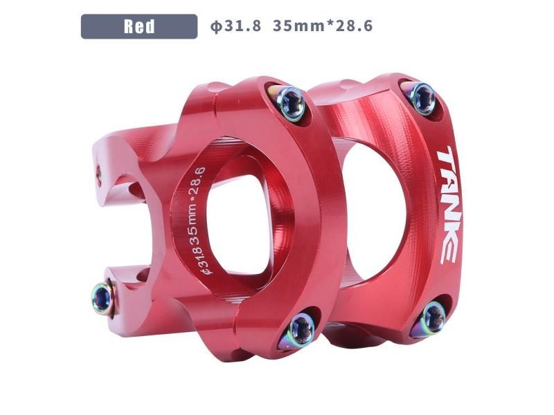 TANKE-MTB Ultralight Stem 35mm Handlebar CNC 0 Degree Rise Bicycle Stand FR AM Carousel 1