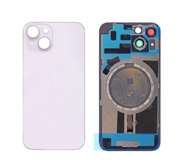 iPhone 14 Plus Battery Back Door Glass Cover With Camera Lens & Back Panel Frame Carousel 1
