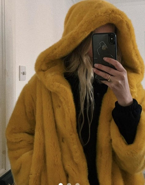 Yellow faux fur629645103166731128