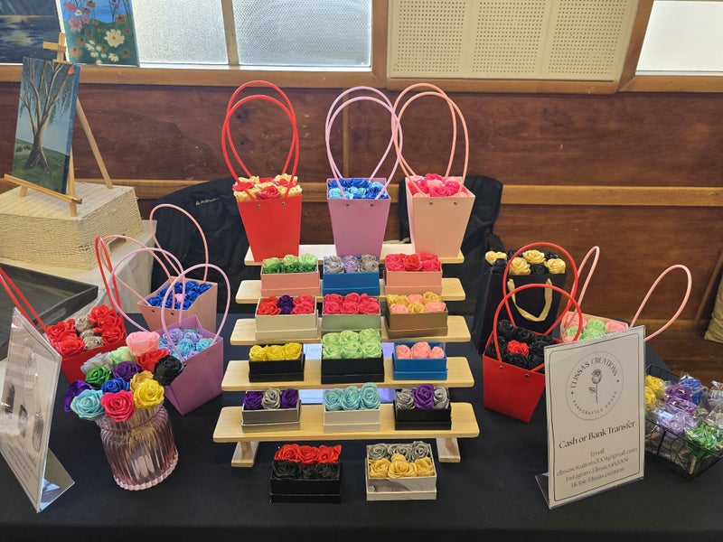 Handcrafted Roses Carousel 1