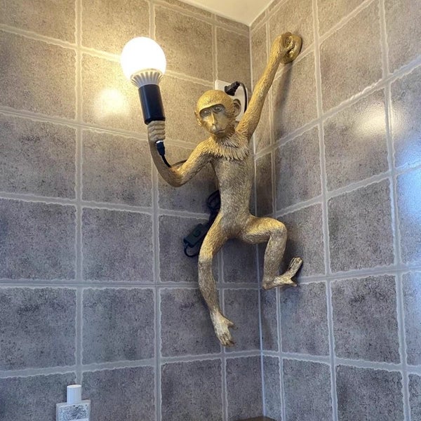 Designer Monkey Lamp - Wall64207671456131110