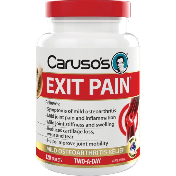 Caruso's Exit Pain 120 Tablets Carousel 1