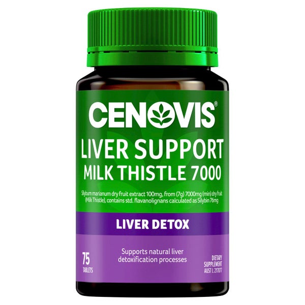 Cenovis Liver Support Milk Thistle 7000 75 Tablets Carousel 1
