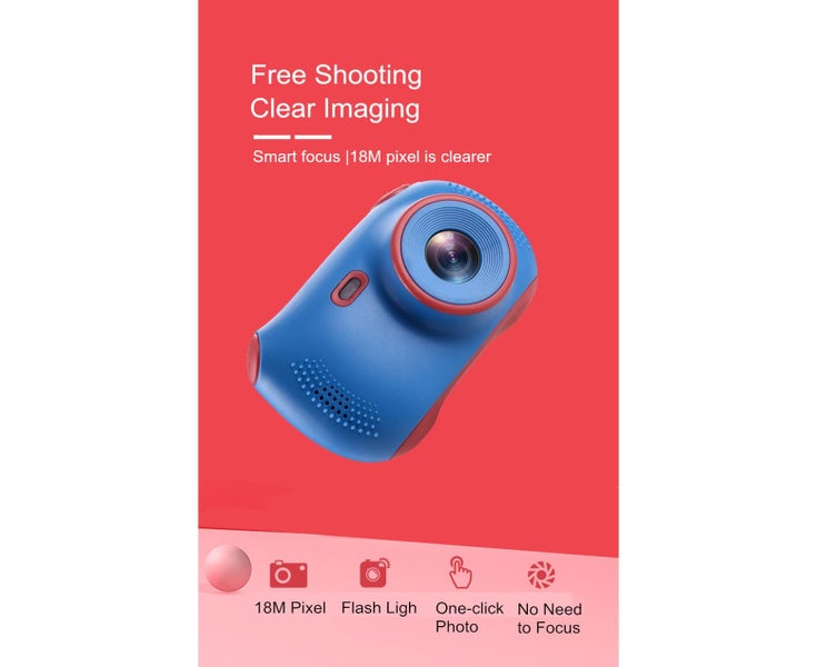 A10 Kids Camera 2.0-inch 1080P Large HD Screen Video Cute Children's Camera F Carousel 2