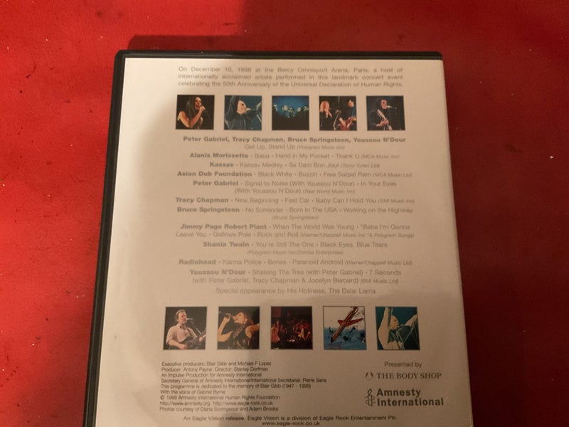 The Paris Concert For Amnesty International Carousel 2