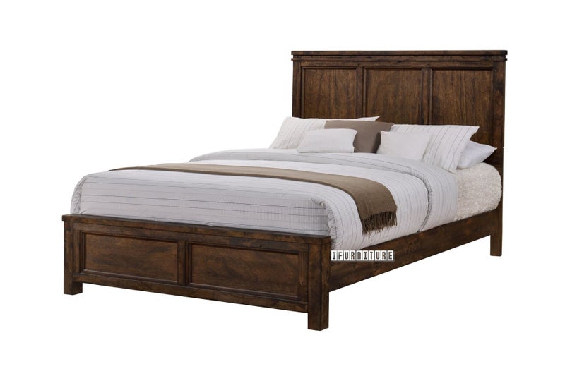VENTURA Oak Platform Bed Frame- Super King Size Carousel 2