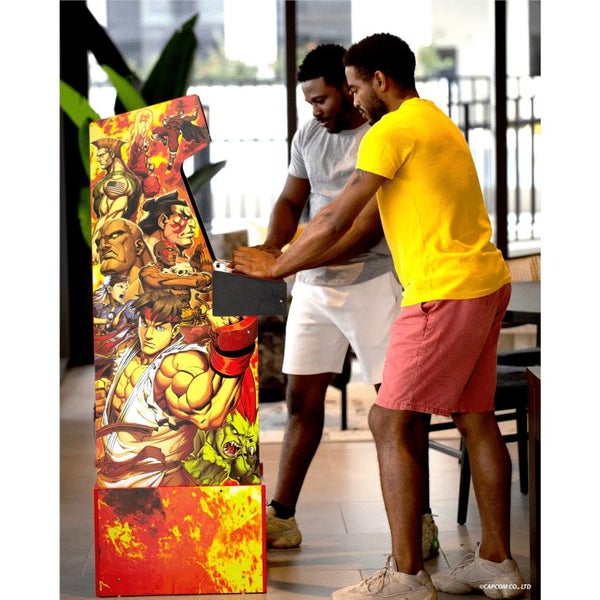Arcade1Up Street Fighter Capcom Legacy Arcade Game (Yoga Flame Edition) BACKO... Carousel 1