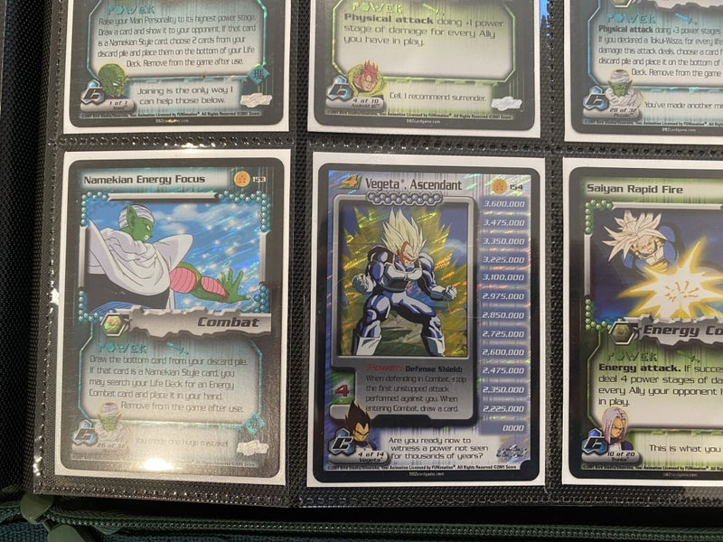 Full foil cell saga set62961667662211111