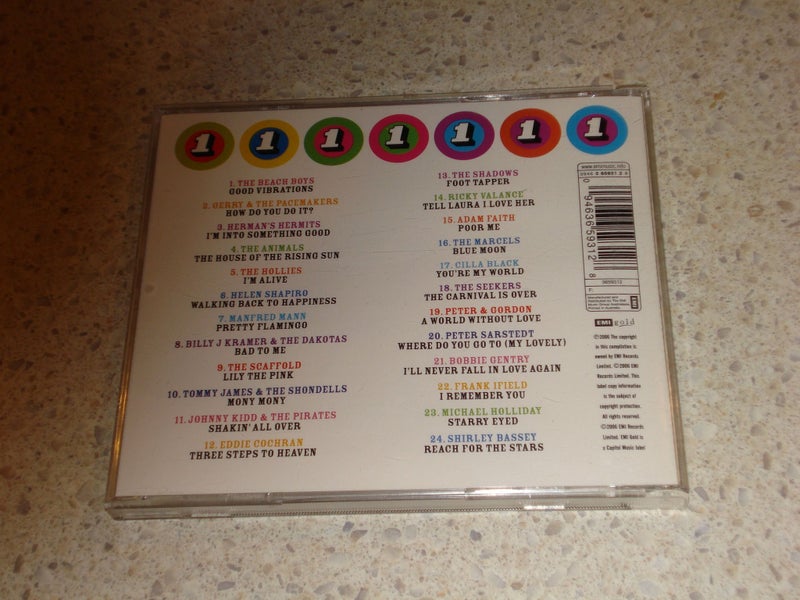 THE ORIGINAL 60S NUMBER 1S ALBUM *24 TRACK COMP.* Carousel 2