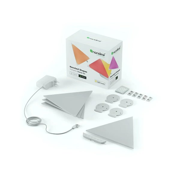 Nanoleaf Shapes - Triangles Starter Kit (4 Panels) Carousel 2