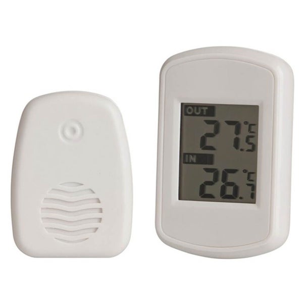Wireless In & Out LCD Thermometer Carousel 1