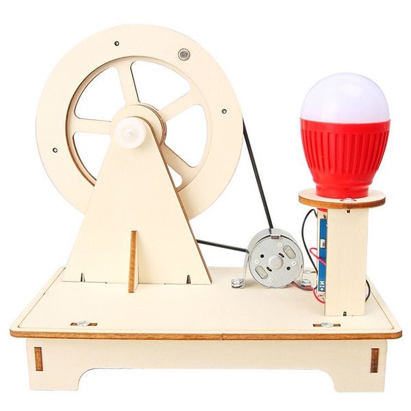 Hand Cranked DIY Generator Kit for Students and Kids Carousel 6