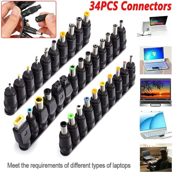 Universal Charger Power Supply Adapter Plug Jack For Laptop Notebook Carousel 1
