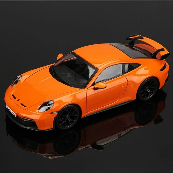 Bburago 1:24 Porsche 963 Alloy Car Model 911 918 Diecast Vehicles Toy Collection Carousel 2