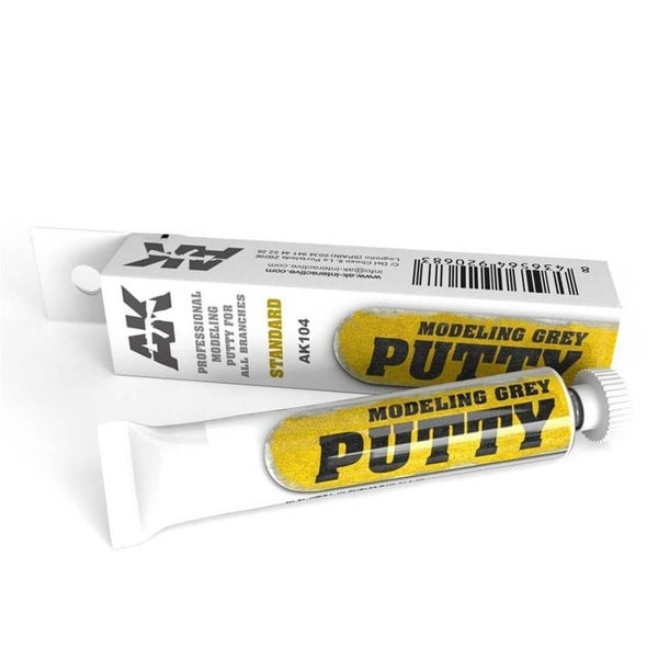 AK Interactive Auxiliaries Modelling Grey Putty 20mL Carousel 1
